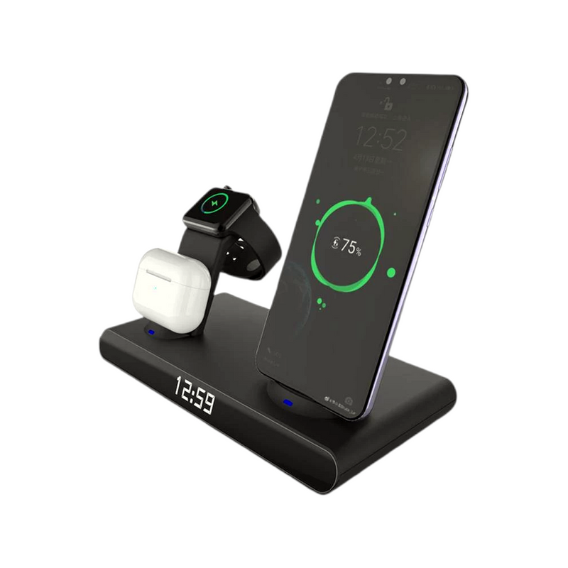 Carregador Sem Fio 30W IPhone Apple AirPods 6 Em 1