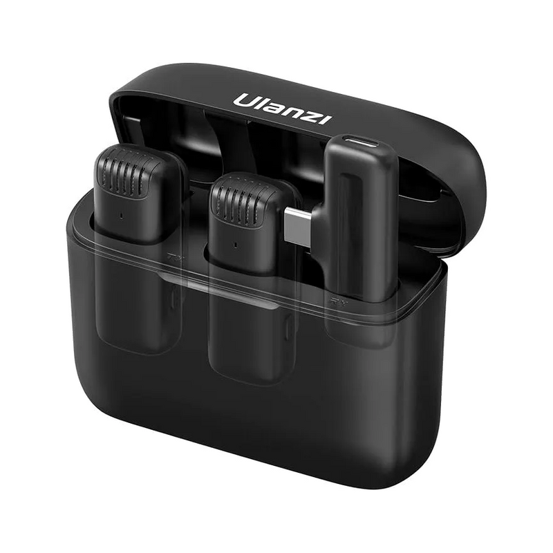 Microfone De Lapela Sem Fio ULANZI J12 iPhone, iPad, Android