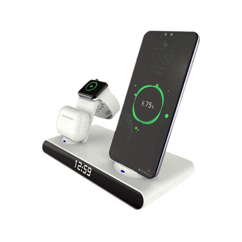 Carregador Sem Fio 30W IPhone Apple AirPods 6 Em 1