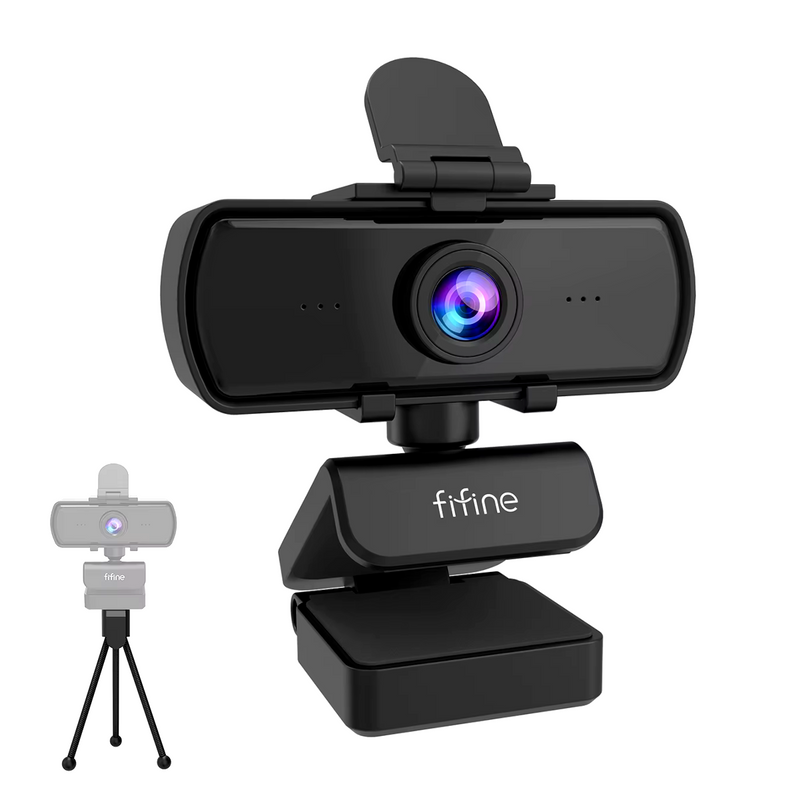 Webcam 1440p Full HD PC para Vídeo Chamada