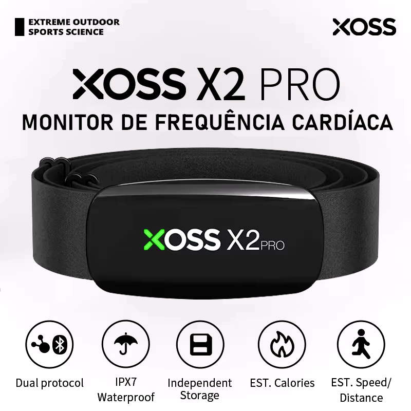Monitor de Freqüência Cardíaca Sensor - X2 PRO