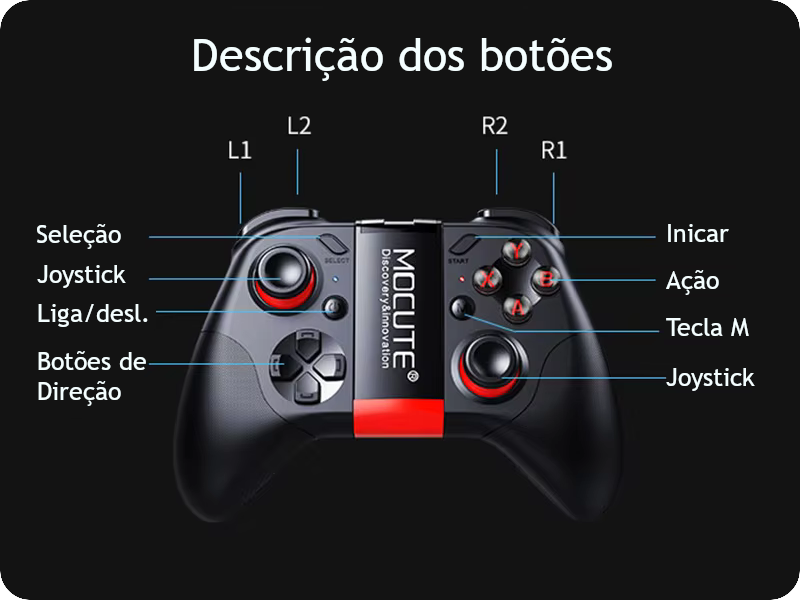 Óculos Realidade Virtual 3D p/ Smartphone - Smart Glasses