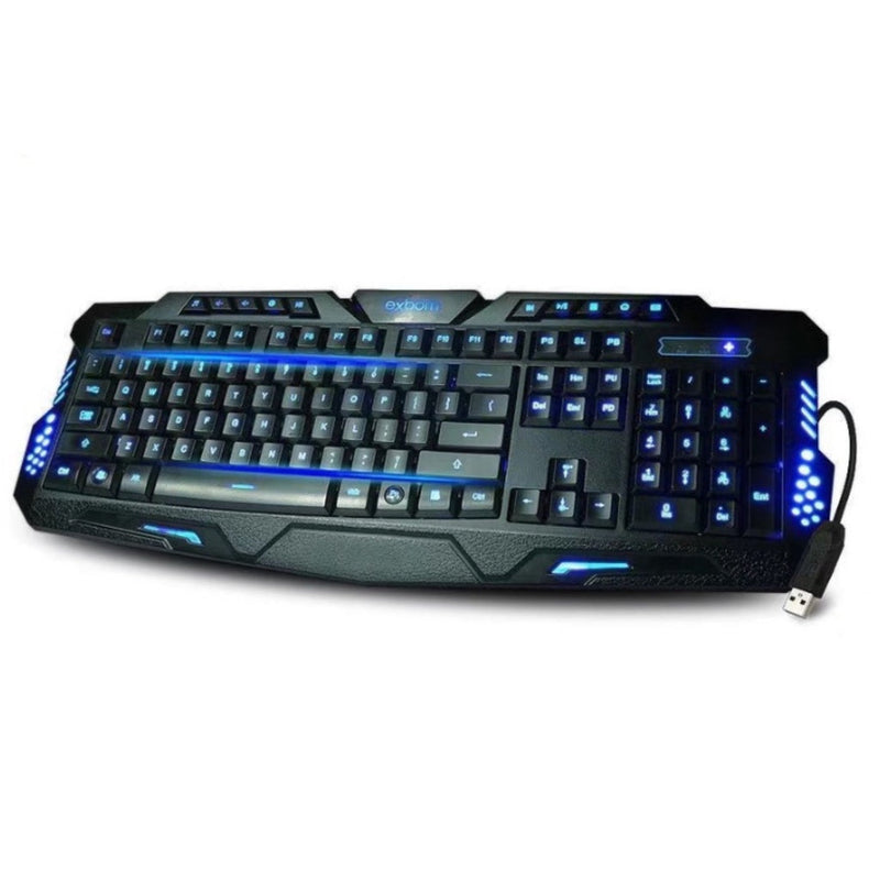 Teclado com fio USB Padrão ABNT2 para Jogos