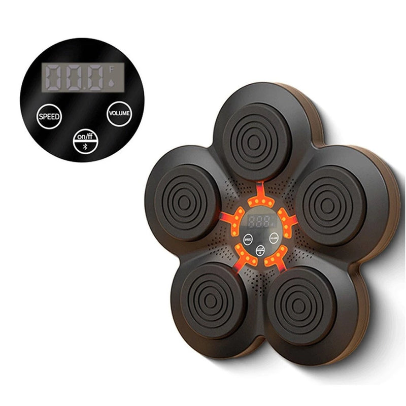 Máquina de Boxe Smart Bluetooth – Treine com Música, Recarregável e Portátil!