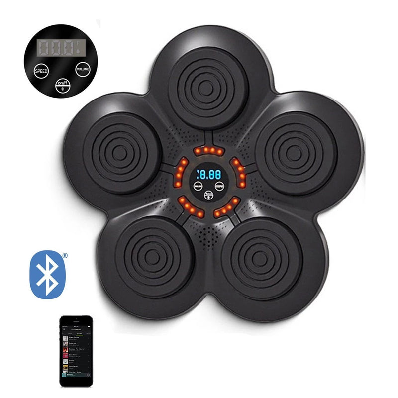 Máquina de Boxe Smart Bluetooth – Treine com Música, Recarregável e Portátil!