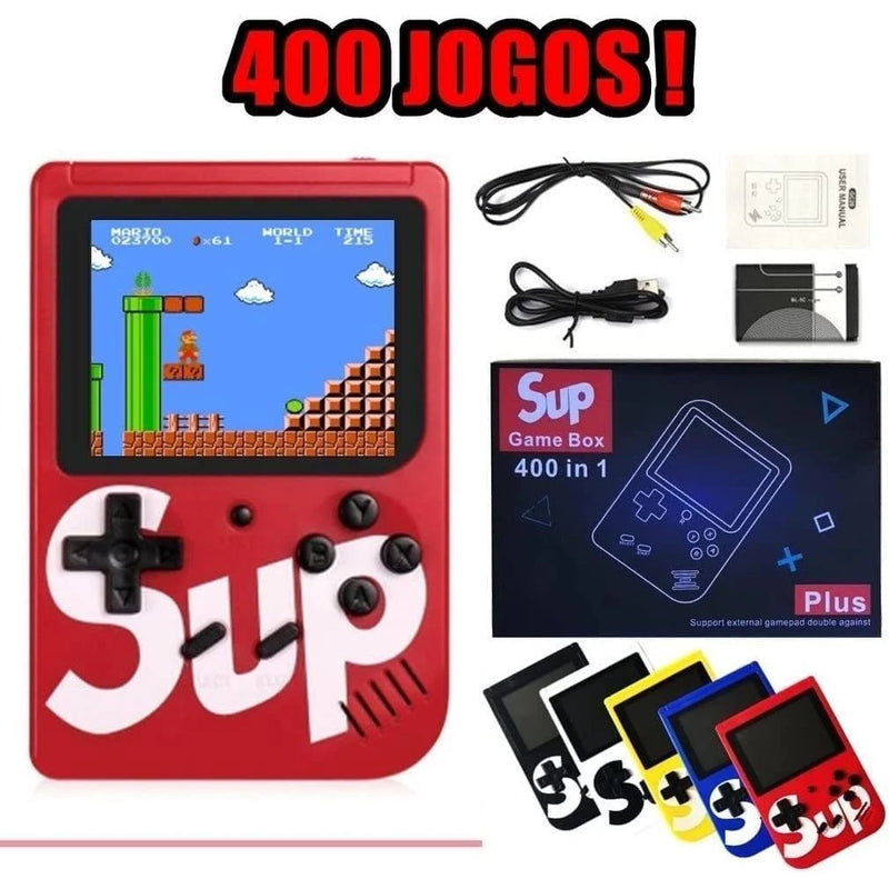Mini Video Game Sup Game Box 400 Jogos Em 1