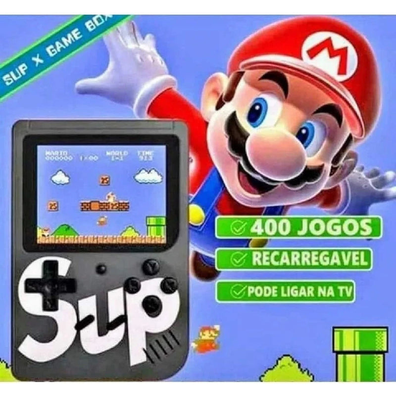 Mini Video Game Sup Game Box 400 Jogos Em 1